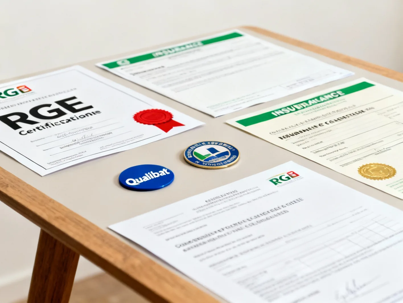 Certification RGE Qualibat - Reconnu Garant de l'Environnement